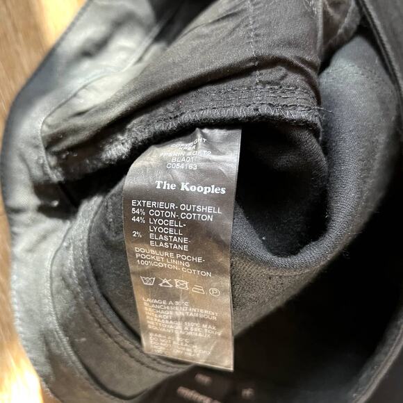 The Kooples Skin Black Skinny Jeans 28 - Picture 7 of 9